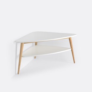 Vintage TV-meubel, hoek model, dubbel tafelblad, Jimi