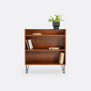 Vintage wandtafel, walnootfineer, Watford