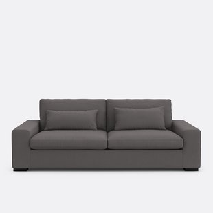 Omvormbare bank in half gevlochten katoen, Odessa