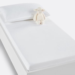 Hoeslaken babybed, effen katoen, Scenario