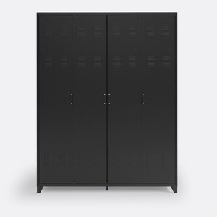 Metalen kast, 4 deuren, Hiba