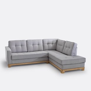 Hoekslaapbank, polyester, Ajis