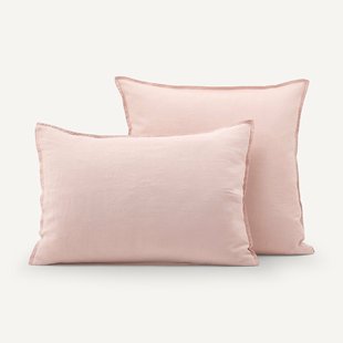 Kussensloop in gewassen linnen, Elina