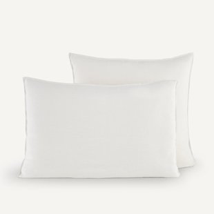 Kussensloop in gewassen linnen, Elina