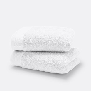 Set van 2 handdoeken in badstof 500 g/m2, Scenario