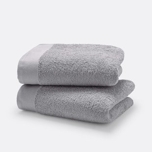 Set van 2 handdoeken in badstof 500 g/m2, Scenario