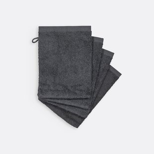 Set van 4 washandjes SCENARIO in badstof