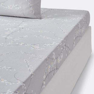 Hoeslaken in satijnkatoen, Natsumi