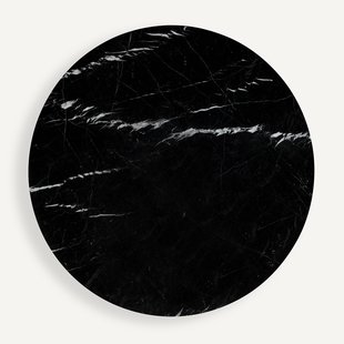 Marmeren tafelblad diameter 120 cm, Tirondo