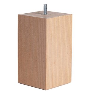 Set van 4 vierkante poten, hoogte. 15 cm