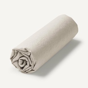 Hoeslaken voor topdekmatras in gewassen linnen, Elina