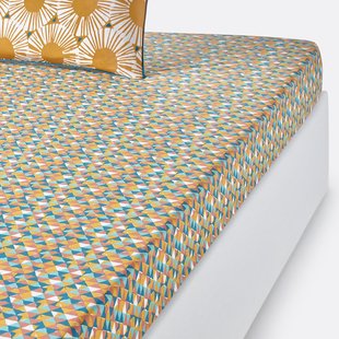 Hoeslaken in zuiver katoen, Jahia