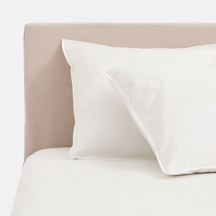 Hoes in gewassen linnen voor hoofdbord, Abella