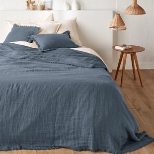 Beddensprei in gewassen linnen, Linange