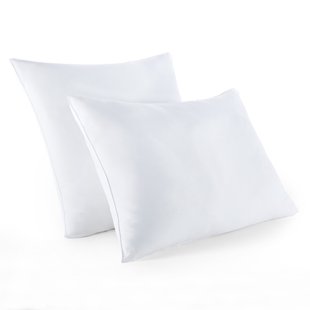 Set van 2 zachte kussens met anti-mijtbescherming