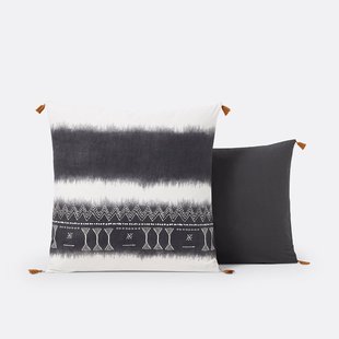 Kussensloop in gewassen katoen, Yoruba