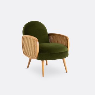 Fauteuil fluweel, Buisseau