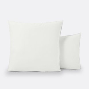 Effen kussensloop in gewassen katoen, Scenario