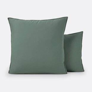 Effen kussensloop in gewassen katoen, Scenario