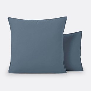 Effen kussensloop in gewassen katoen, Scenario