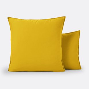 Effen kussensloop in gewassen katoen, Scenario