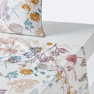 Plat laken in perkalkatoen, Botanique