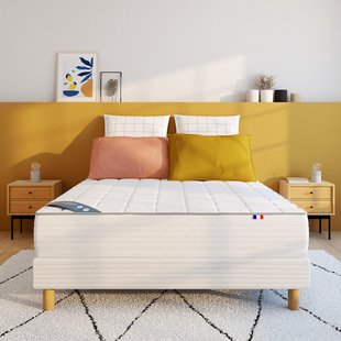 Stevige matras met 406 veren