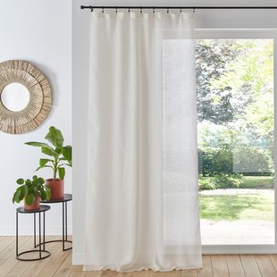 Gordijnpaneel van linnen Onega