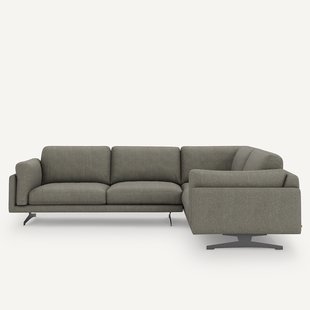 Hoekbank in tweed, César