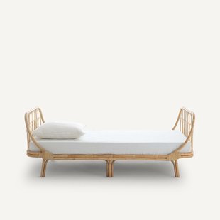 Kinderbed in rotan met bedbodem, Meïdo