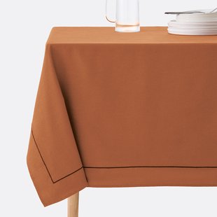 Tafelkleed in gewassen linnen/katoen Métis Bourdon