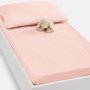 Hoeslaken voor babybed, effen tetra, Kumla