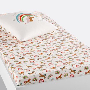 Hoeslaken in biologisch katoen, Licorne