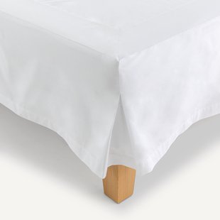 Bedrand in biologisch perkalkatoen Akao