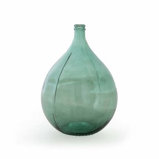 Vaas dame-Jeanne in glas H56 cm, Izolia