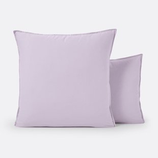 Effen kussensloop in gewassen katoen, Scenario