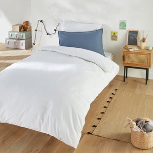 Dekbedovertrek in gewassen katoen, Scenario