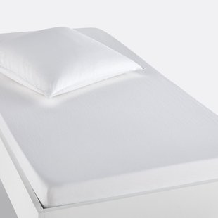 Effen hoeslaken in gewassen katoen, Scenario