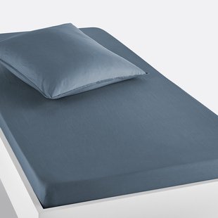 Effen hoeslaken in gewassen katoen, Scenario