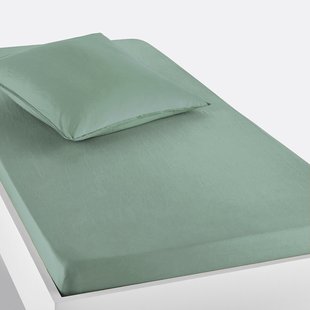 Effen hoeslaken in gewassen katoen, Scenario