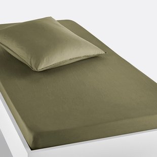 Effen hoeslaken in gewassen katoen, Scenario