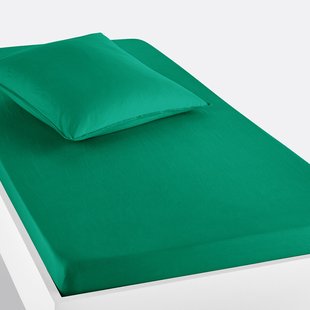 Effen hoeslaken in gewassen katoen, Scenario