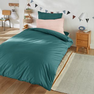 Dekbedovertrek in perkal van bio katoen Scenario