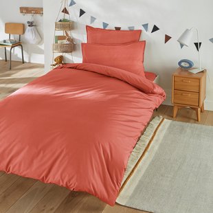 Dekbedovertrek in perkal van bio katoen Scenario