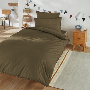 Dekbedovertrek in perkal van bio katoen Scenario