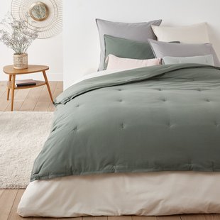 Gematelaasserd dekbed in gewassen katoen, Dojo