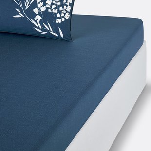 Hoeslaken in perkalkatoen Izumi