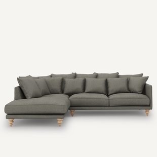 Hoekbank in tweed, Lazare