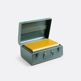 Set van 2 metalen koffers in plaatwerk, Masa