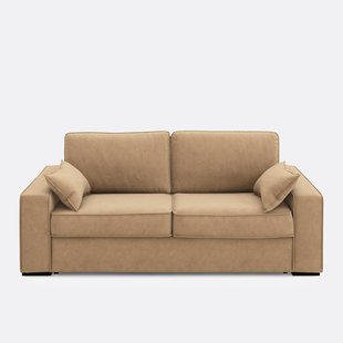 Bank-bed fluweel, mousse Cécilia